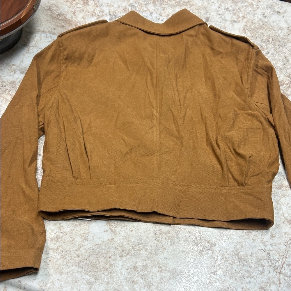 FAVLUX Brown Utility Jacket - Picture 3 of 3